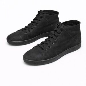 EILEEN FISHER Game 2 Leather Hi-Top Sneakers Sz 9